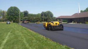 Church Driveway Paving Job